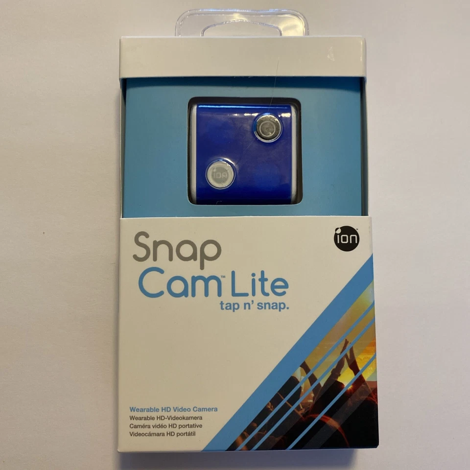 New and Sealed  iON  Sports Action Body Wearable Camera 1046 Lite Snap Cam - Image 1 of 4
