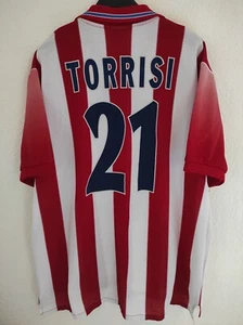 ATLETICO DE MADRID 1998-1999 Torrisi 21 Match Worn Signed camiseta shirt XXL - Picture 1 of 6