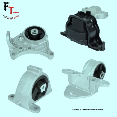 FITS: 2001-2007 CHRYSLER TOWN & COUNTRY (3.3L & 3.8L) -- FULL SET OF 4 MOUNTS. - Image 1 of 4