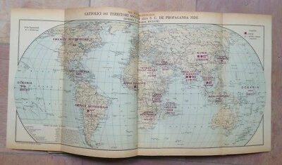 ATLAS DELLE MISSIONI 1932 - 27 FOLDING MAPS + PHOTOS - Image 1 of 4