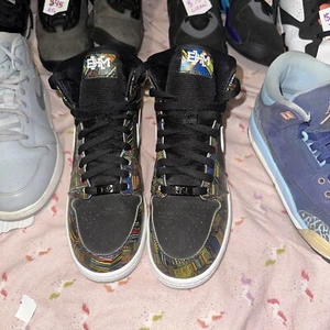 Size 6 - Air Jordan 1 Retro High BHM 739640-045 Black History Month RARE 6y - Picture 1 of 20