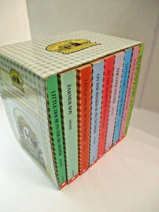 Little House On The Prairie Box Set Laura Ingalls Wilder Vintage scholastic 1994 - Picture 1 of 8