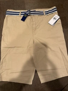 Polo Ralph Lauren Spring II Beige Shorts w/Belt - NEW w/TAGS - Size 20 Boys - Picture 1 of 5
