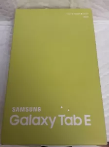 Samsung Galaxy Tab E SM-T560 16GB, Wi-Fi,Black nice condition - Picture 1 of 13