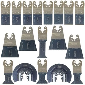 18 x Multi tool Blades for Worx Sonicrafter WX680 W668 W679 W681 20V Multiool SP - Picture 1 of 12