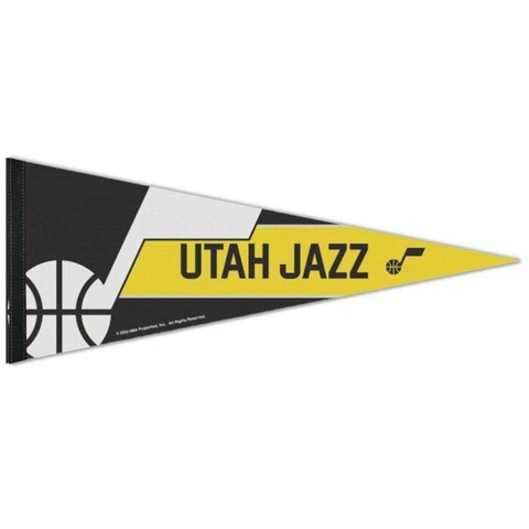 UTAH JAZZ PREMIUM QUALITY PENNANT 12"X30" BANNER NBA LICENSED Cover