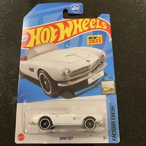 Hot Wheels 2023 BMW 507 White 2/5 Factory Fresh 120/250 NEW FOR 2023 CLASSIC NIP - Picture 1 of 4