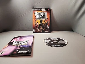 Guitar Hero III 3: Legends of Rock (Sony PlayStation 2, PS2 2007) Complete Black - Picture 1 of 10