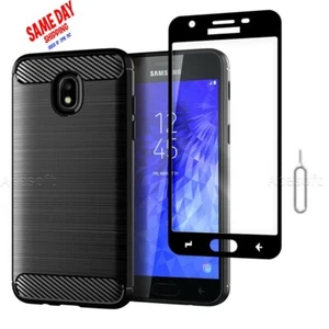 Anti-Scratch Screen Protector Case for Samsung Galaxy J3 (2018) J337V CellPhone - Picture 1 of 1