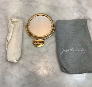 Judith Leiber goldfarbenes Spiegel- und Kammset Vintage Italy - Bild 1 von 5