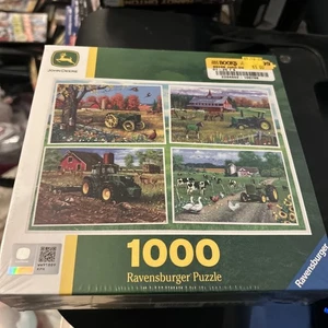 John Deere Ravensburger 1000 Puzzle John Deere Traktor NEU versiegelt - Bild 1 von 4