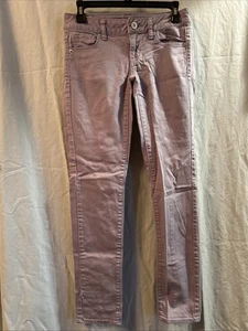 American Eagle Damengröße 0 Skinny Stretch Lavendel Jeans - Bild 1 von 6