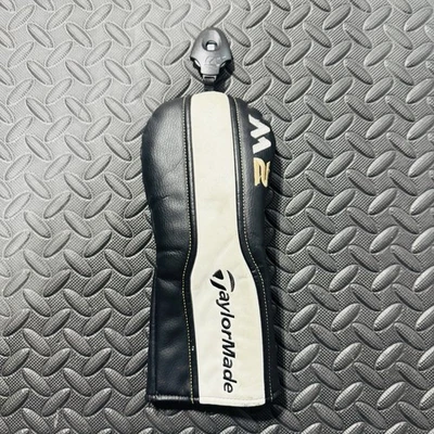Capa de cabeça de madeira Fairway Taylormade M2 ouro branco preto z - Imagem 1 de 4