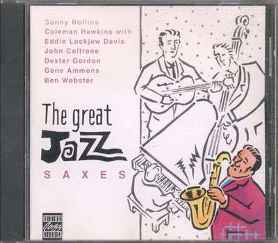 Various Artists Great Jazz Saxes CD Europe Original Jazz Classics 1994 OJCS1 - Bild 1 von 3