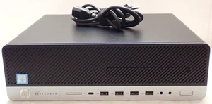 HP EliteDesk 800 G4 SFF Intel Core i7-8700 3.2GHz 8GB RAM 256GB SSD Bad NVME - Afbeelding 1 van 8