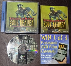 Legacy Of Kain: Soul Reaver - Sega Dreamcast - PAL - Komplett CIB Alle Inserts