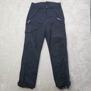 Ibex Pants Mens Medium Black Softshell Merino Wool Lined Outdoor Hiking USA Made - Picture 1 of 10