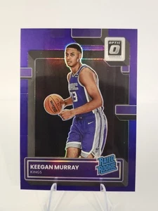 2022-2023 Panini Donruss Optic Purple Prizm Keegan Murray #214 Rookie Card RC - Picture 1 of 2