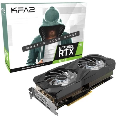 Kfa2 Nvidia Geforce RTX 3070 Ti 8gb Gddr6 Video Card Gaming Graphics PC Fixed _ - Image 1 of 4