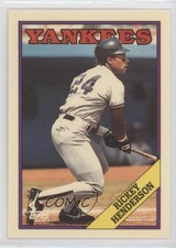 1988 Topps Collector's Edition (Tiffany) Rickey Henderson #60 HOF
