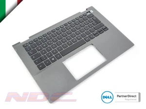 Dell Inspiron 5400/5406 2-in-1 Palmrest+ITALIAN Backlit Keyboard 0X46H3+0VRNJD - Picture 1 of 3