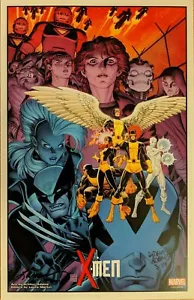 ARTHUR ADAMS X-MEN ART PRINT SIGNED POSTER SDCC NYCC ORIGINAL TEAM WOLVERINE - Picture 1 of 1