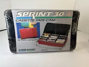 VINTAGE Case Logic Cassette Tape Case 30 Capacity CP-30 NEW SEALED 1991 - Picture 1 of 7