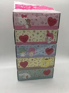 New Sanrio Original Rare Mini Miniature Kleenex Bath Facial Tissue Containers - Picture 1 of 5