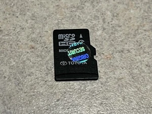 Toyota GPS Navigation Micro SD Card MAP OEM 86271-0E183 - Picture 1 of 2