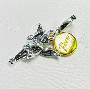 Pandora Ciondolo Cupido Bicolore #763663C00 +Confezione Regalo GRATIS +Etichetta - Foto 1 di 5