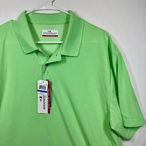 Polo de golf Grand Slam Performance elástico seco fácil cuidado talla XL NUEVO CON ETIQUETAS - Imagen 1 de 10