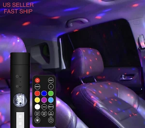 Sound Music Rhythm Light RGB LED Strip Car Concert Holiday Party Lights Remote - Picture 1 of 12