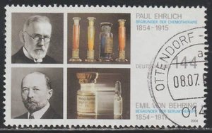Germany 2004 SC# 2275 - Paul Ehrlich and Emil von Behring, Physicians Lot # 474 - Picture 1 of 2