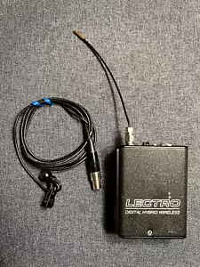 Lectrosonics UM400A Transmitter (Block 21) w/ Sony ECM44 Lav Mic! - GREAT! - Picture 1 of 6