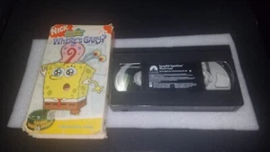 SpongeBob SquarePants Where's Gary? VHS Tape Nick Season 4 Episodes 2005 - Picture 1 of 4