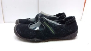 KEEN Black Suede Hook Loop Mary Jane Ballet Flats Women's Shoes 8M 38.5 - Picture 1 of 7