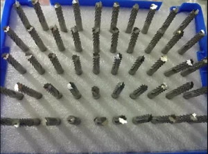 50pcs 0.5~3.175mm Carbide End Mill Engraving Bits CNC PCB Machinery 1/8" shank - Picture 1 of 14