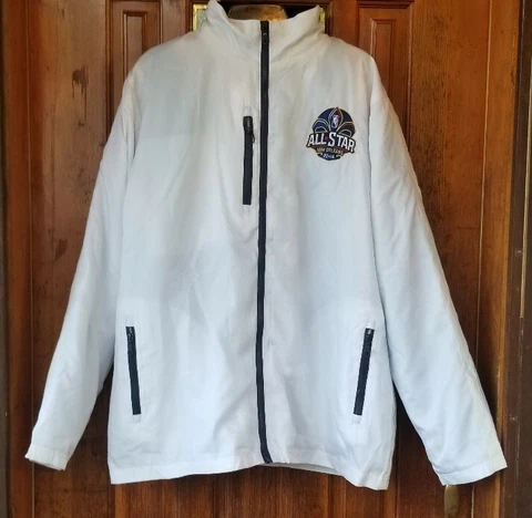2014 WNBA allstar logo windbreaker With Removable Fleece Liner XL Cover
