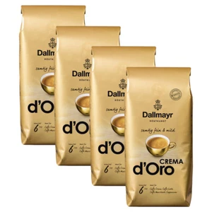 Dallmayr Kaffee Crema D Oro Toute Haricots Velouté Fein 1000g 4er Pack - Bild 1 von 1