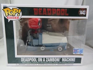Rides Funko Pop - Deadpool on a Zamboni Machine - NYCC - No. 1443 - Picture 1 of 12