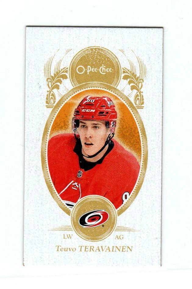 2018-19 O-Pee-Chee Mini #M44 Teuvo Teravainen (ref 181075) - Image 1 of 1