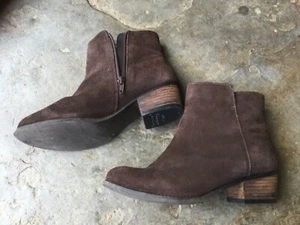 ladies suede boots size 4 - Picture 1 of 12