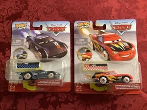 Disney Pixar Cars Película Rocket Racing Series McQueen 95 y Jackson 20 - Imagen 1 de 7