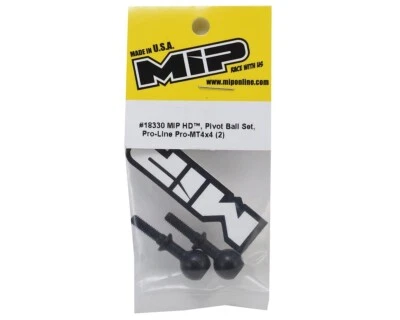 MIP 18330 Pro-Line PRO-MT 4X4 HD Pivot Ball set (2) Disc RC Car Parts - Image 1 of 4