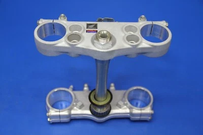 2019 19-21 CRF250RX CRF250R Triple Tree Steering Stem Upper Clamp Lower Bracket - Image 1 of 4