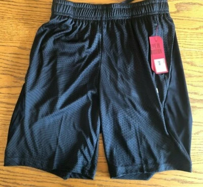 NEW Black Athletic Shorts Youth size Small 8 NWT $24 RV Fila Sport Wicking S - Image 1 of 4