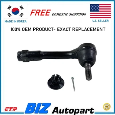 CTR✅OEM ! LEFT OUTER TIE ROD FOR 2015-2016 GENESIS 2017-2020 G80 # 56820-B1200 Foto 1 de 3