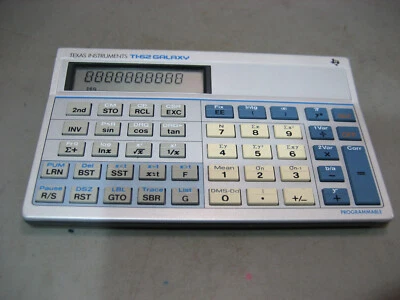 Texas Instruments Ti-62 Galaxy Ti62 Taschenrechner vintage Rechner (84) - Bild 1 von 4