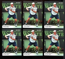 Lot of 6 2003 Netpro #4 Andy Roddick ROOKIE cards - PSA Registry card - ON FIRE