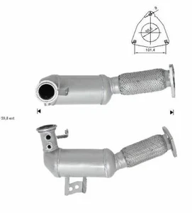 CATALIZZATORE PER VOLVO XC60 2.4TDI D4 AWD DPF 2400 cc 120 Kw/163 cv D5244T17 DA - Imagen 1 de 1